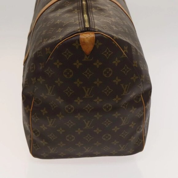 LOUIS VUITTON Monogram Keepall 60 Boston Bag M41422 LV Auth - Picture 5 of 16
